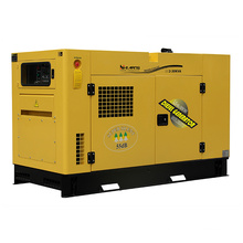 Water-cooled four cylinder 30kva generador diesel with super silent canopy